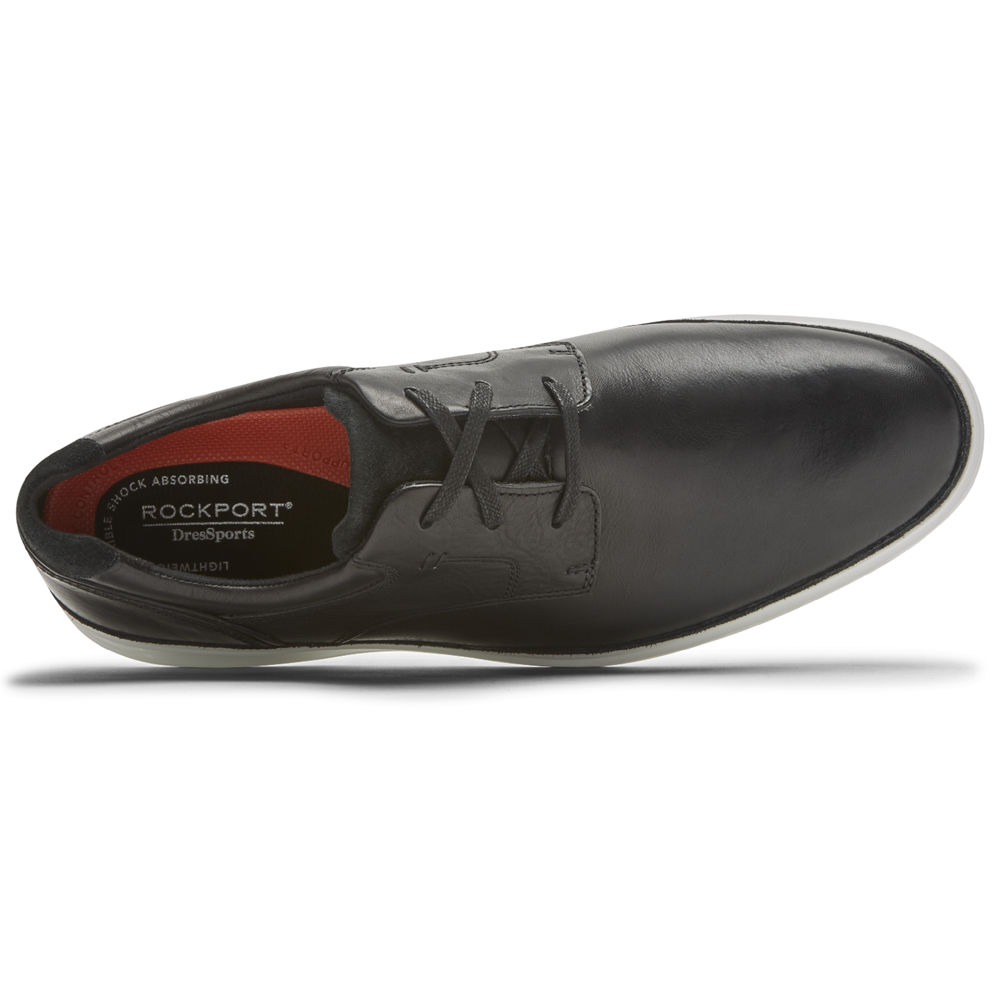 Rockport Joggesko Herre Svart - Dress Sports 2 Go Plain Toe - UOFI85619